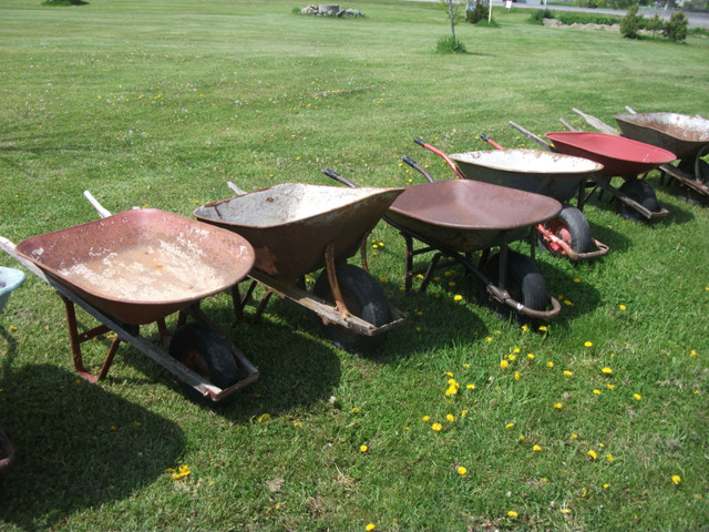 Ten Wheelbarrows at Porkie's Antique Emporium in Outdoor Tools & Storage in Belleville - Image 3