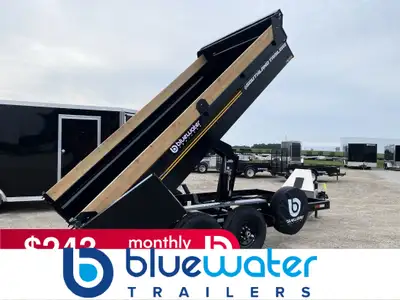 SALE!! REGULAR $12,485 NOW ONLY $11,675!! Bluewater Southland Trailers Tandem Axle Dump Trailer 15,4...