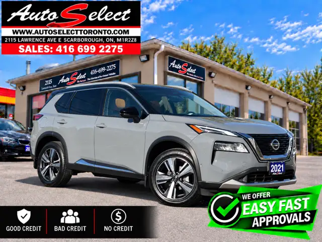 2021 Nissan Rogue Platinum AWD - Technology Pkg - Apple Carpl...