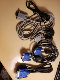 VGA Cables in Excellent Condition