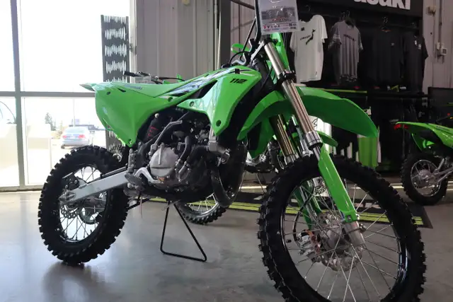 2025 Kawasaki KX112 Lime Green in Dirt Bikes & Motocross in Edmonton - Image 2