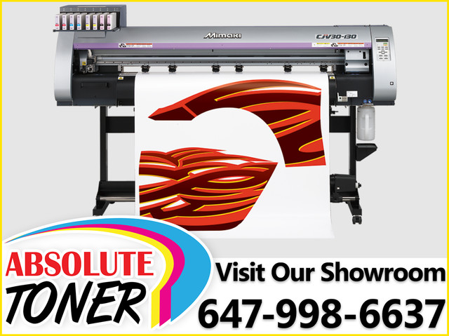 $165/Month MIMAKI with NEW HEADS CJV30-130 54Inch PRINTER/CUTTER in Printers, Scanners & Fax in City of Toronto