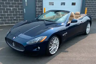 For Sale: 2013 Maserati GranTurismo Convertible – Excellent Condition Turn heads this summer with a...