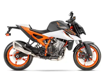 2026 KTM 990 Duke RTHE PUNISHER Sportier in its stance, more intent in its purpose, and upgraded to...