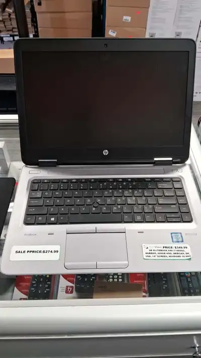 HP ELITEBOOK 640 I7-6600U WINDOWS 10 PRO LAPTOP, View more