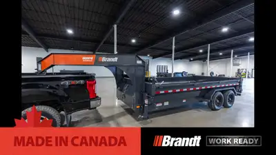 Brandt Work Ready™ Utility Trailers are built tough and engineered to last. Our high-strength tubula...