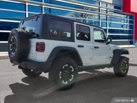 2.0L I4 DOHC. Bright White Clearcoat 2024 Jeep Wrangler Rubicon 4xe 4WD 8-Speed Automatic 2.0L I4 DO... (image 5)