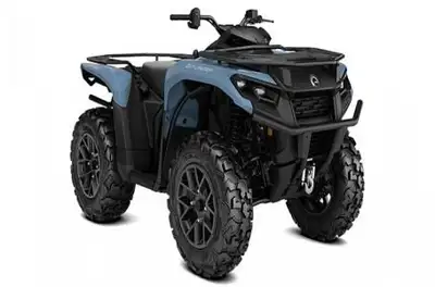 DEMO 2026 Can-Am Outlander 700 XT in scandi-bluen/black. This capable 1-up utility ATV features the...