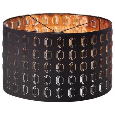 Brand New Ikea NYMO 23" Black/Gold Lamp Shade, View more