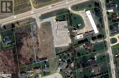 C2 Zoned lot with Highway 26 exposure on the West edge of Meaford. The North side of Highway 26 has...