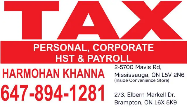 TAX SERVICES (PERSONAL & CORPORATE)63581890257025124