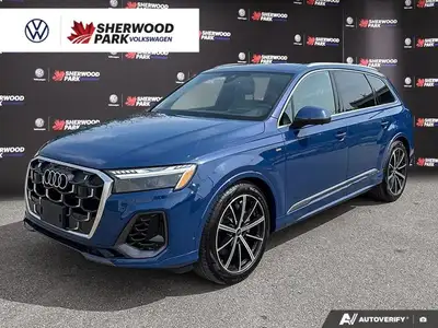 This Audi Q7 has a durable Intercooled Turbo Gas/Electric V-6 3.0 L/183 engine powering this Automat...