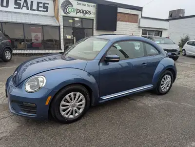 Cruise around town in style with this head-turning 2018 Volkswagen Beetle Trendline, now available a...
