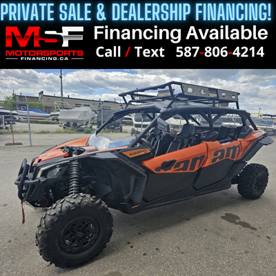 Welcome to Motorsports Financing - Kelowna! 2020 Can am Maverick Engine: 850