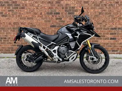 LIKE NEW 2023 Triumph Tiger Rally Explorer 1200 with only 4,600 KM! The flagship off-road-focused mo...