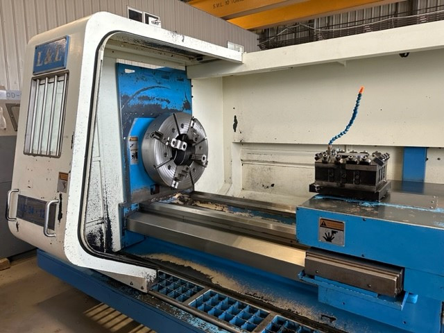 L&L LC-34-12x120 Flatbed CNC Hollow Spindle Lathe (2008) in Other Business & Industrial in Edmonton - Image 3