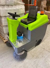 Brand New Electric Ride-on Sweeper!