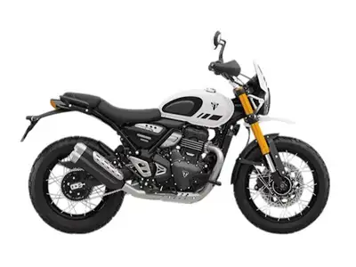 Sturgess Cycle 2026 Triumph Scrambler 400 XC Vanilla WhiteExplore The Path Less Ridden.Features may...