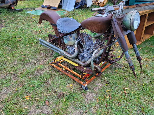 Harley Davidson art piece in Other in Belleville