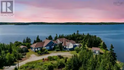 Welcome to your private waterfront retreat, nestled on an incredible 18 acres with an outstanding 1,...