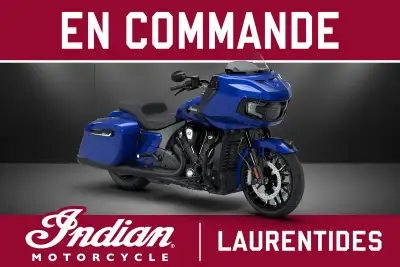 Alary Sport Cette MOTOCYCLETTE INDIAN CHALLENGER DARK HORSE 112 CU-IN 2026 est disponible DÈS MAINTE...
