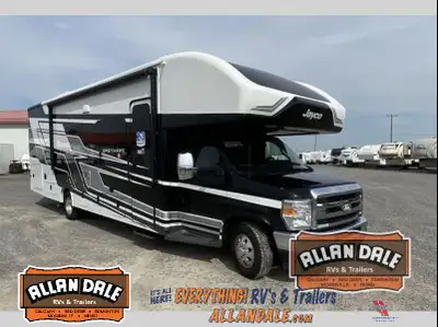 Jayco Greyhawk Class C motorhome 29MV highlights: Rear Bedroom Tri-Fold Sofa 16' Power Awning with L...