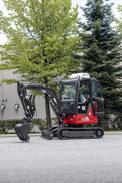 * Package price $33,800, including 8” trenching bucket, 19” digging bucket, 39” grading bucket, ripp...