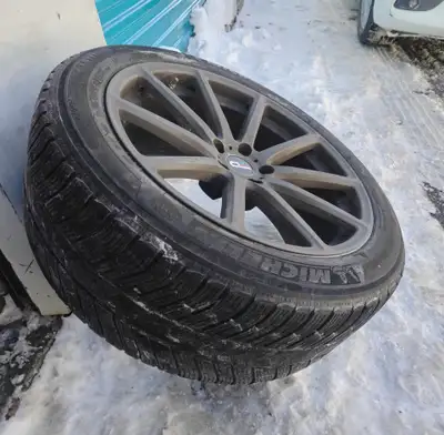 IF U SEE THE AD RIMS TIRES STILL FOR SALE 4 Mercedes Bemz GLE 53 rims 265/45/20 Michelin alpin WINTE...