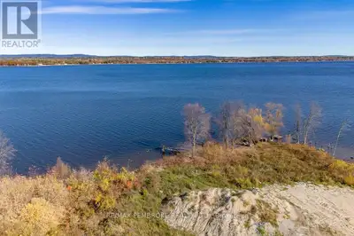 Exceptional 4.42 acre waterfront property with many development opportunities. Even with the water s...
