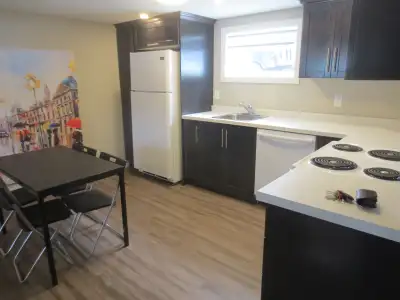 Available immediately 5 min walk to MUN and HSC Bus stop in front of unit Laundry on site Kitchen ap...