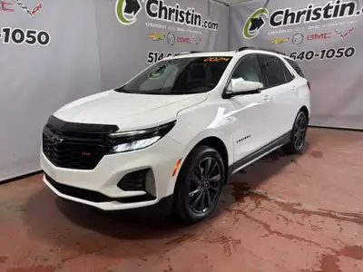 EQUINOX RS AWD, FINANCEMENT A PARTIR DE 3.99%, TOIT OUVRANT, DEM A DISTANCE, CAMERA 360, RADAR DE RE...