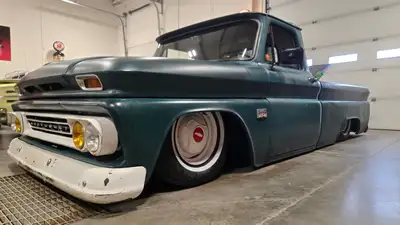 1966 Chevrolet C-10 Regular Cab, Short Box, Low Rider. This is one of the most spectacular builds we...