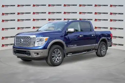 Navigate with confidence in this 2018 Nissan Titan Crew Cab Pickup, featuring powerful Four Wheel Dr...