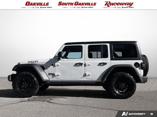 2024 Jeep Wrangler 4DR WILLYS | DEMO | HEATED SEATS | REMOTE STA in Cars & Trucks in Oakville / Halton Region - Image 3