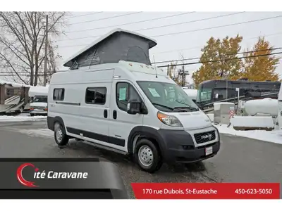 Winnebago Solis 59P avec Toit retractable Classe B 19.9 pieds 2021 avec 27,000km Chassis Dodge proma...