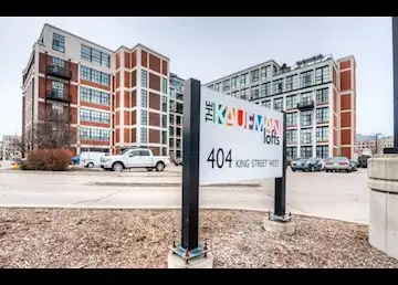 K-W Property Management Corp. Presents: Located at Unit 117 - 404 King St, Kitchener Exceptional Lof...