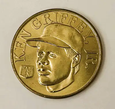 1992 Ken Griffey Jr. Seattle Medallion w/Replica Signature, View more