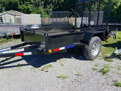 Black's Corners Motorsport The Bearco 5x8 Steel Utility Trailer is a rugged, Canadian-built option d...