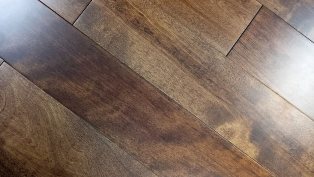 4 3/4" Honey Maple Solid Hardwood Flooring -  French Roast dans Planchers et murs  à Ouest de l’Île - Image 2