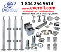 Glass Railings - Stainless Steel Glass Clamps, Posts, Standoff Mississauga / Peel Region Toronto (GTA) Preview