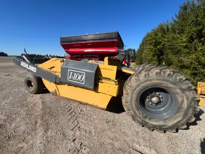 ASHLAND PULL-TYPE I-100 SCRAPER STOCK# VC204 11 CUBIC YARD CAPACITY (HEAPED) FRONT DUAL DOLLY WHEELS...