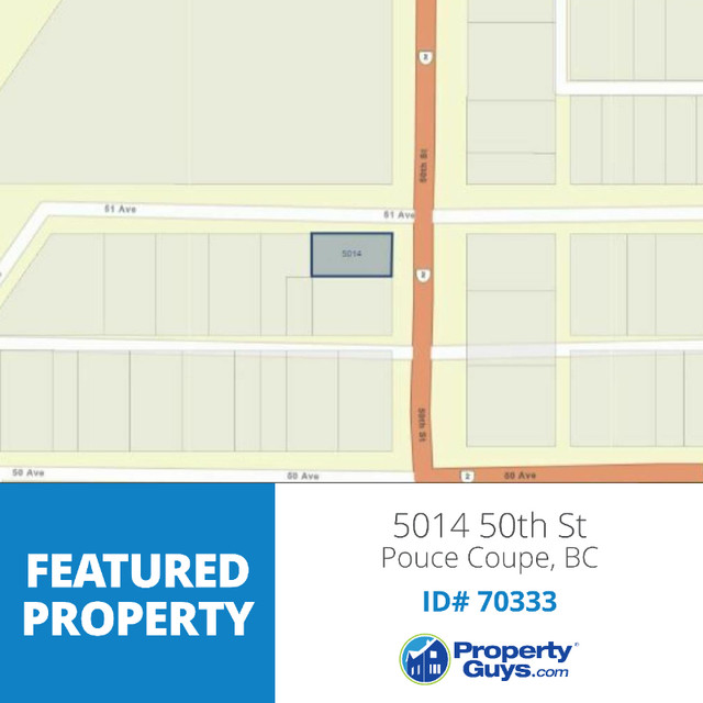 Vacant commercial lots. PropertyGuys.com ID# 70333 in Commercial & Office Space for Sale in Dawson Creek