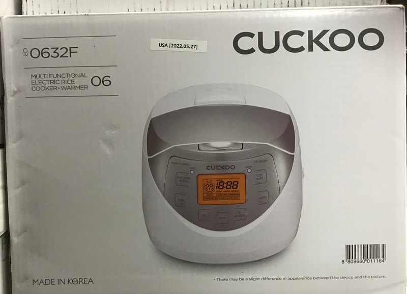 CUCKOO 6CUP MULTIFUNCTIONAL RICE COOKER Microwaves & Cookers