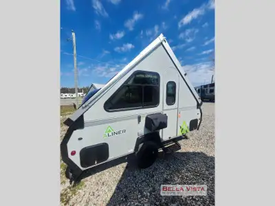 Aliner Scout A-frame camper Base Model highlights: Sleeps Three Rear Sofa Bed Dinette/Bed Conversion...