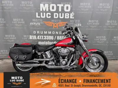 2010 Harley-Davidson FLSTF Fat Boy Harley-Davidson FLSTF Fat Boy 2010 71 415 KM MOTO CANADIENNE ALAR...