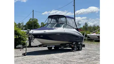 2013 Rinker 196 Captiva. 120 hours on Mercury engine. Boat as "camper top" enclosure. Comes with Low...