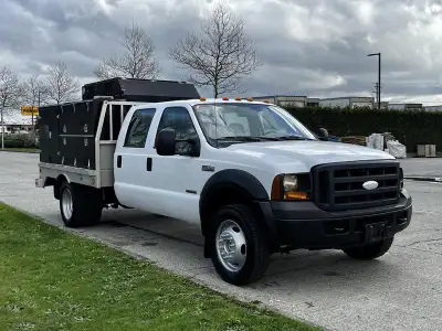 2007 Ford F-550 Service Truck Crew Cab 4WD Diesel, 6.0L, 8 cylinder, 2 door, automatic, 4WD, cruise...