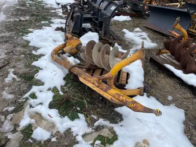 Welcome to Stoneage Equipment Selling this Danuser 14in. post-hole auger with 3 point hitch. We're a...