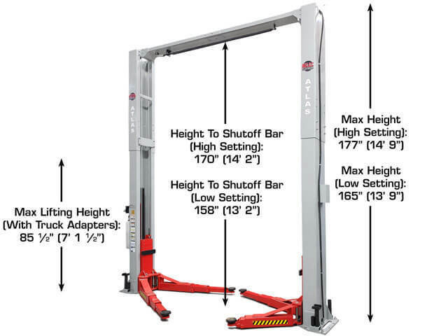 2 POST CAR LIFT 12,000lb. $8760.00 - CLENTEC in Other Parts & Accessories in St. Catharines - Image 2