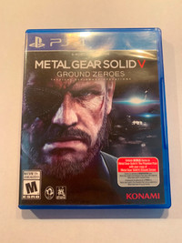 Metal Gear Solid V - Ground Zeroes PS4 Like New